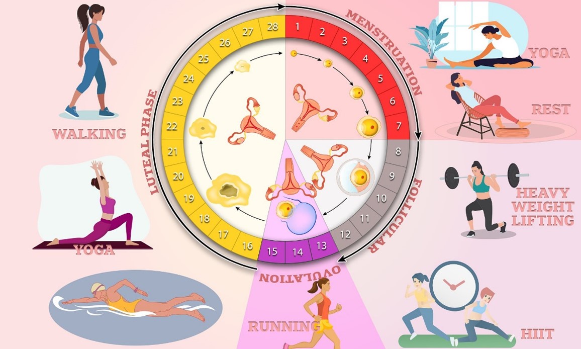 Matching Exercise to Your Menstrual Cycle – Soha Salman AEP – Vision Health